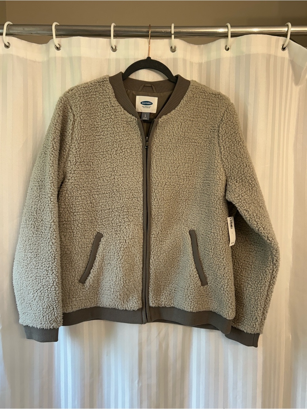 Old Navy Sherpa Bomber Jacket - NWT